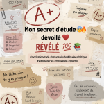 Espace d'étude esthétique et inspirant avec bureau bien organisé.