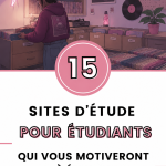 Un étudiant motivé utilisant des ressources en ligne pour étudier efficacement.