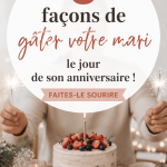 Un cadeau d'anniversaire emballé avec soin pour homme.
