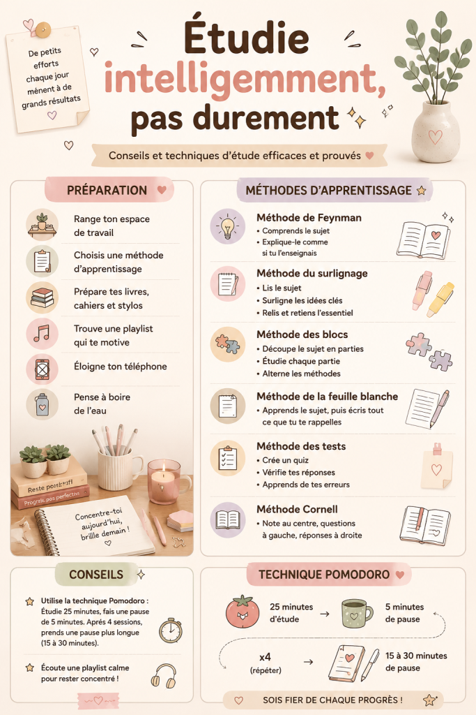 Un étudiant pratique des techniques d'étude modernes pour optimiser son apprentissage