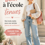 Look de rentrée tendance avec un mélange de confort et de style.