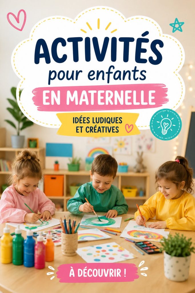 Un groupe d'enfants de maternelle s'amuse avec des jeux éducatifs en classe.