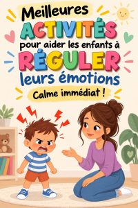 Enfants jouant à des activités Montessori pour réguler leurs émotions