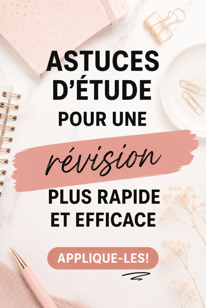 Étudiant concentré à son bureau avec des livres et des notes bien organisés.