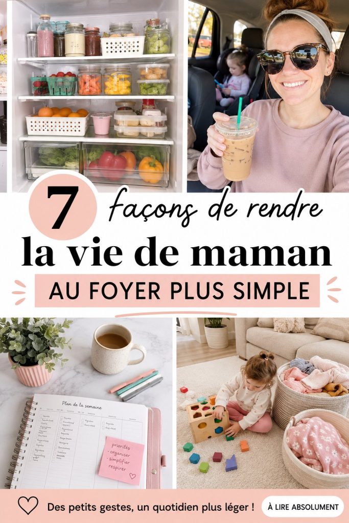 Astuces pratiques pour simplifier la vie de maman à la maison
