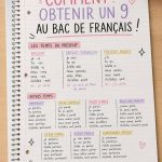 Étudiant en train de réviser le français pour le GCSE avec des manuels et un ordinateur.