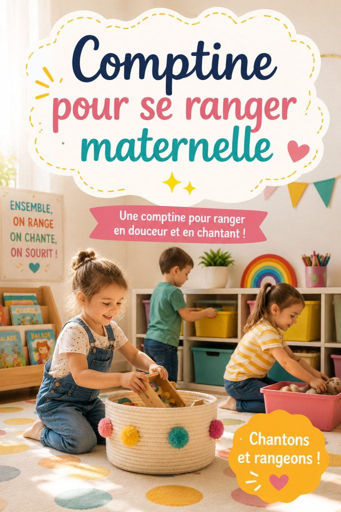 Comptines pour enfants illustrées sur la rentrée des classes