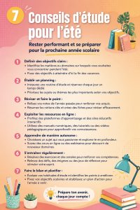 Étudiant prenant des notes à l'extérieur pendant l'été