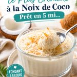 Dessert crémeux à la noix de coco, idéal pour les enfants