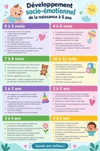 Parent avec un enfant jouant, illustrant le développement socio-émotionnel