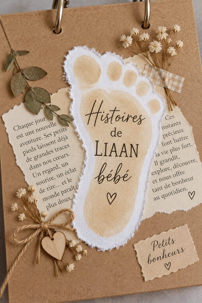 Image d'une petite fille vêtue à la mode LIAAN, entourée de jouets colorés