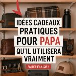 Un ensemble d'idées de cadeaux pratiques pour les papas
