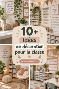Salle de classe cosy avec des décorations chaleureuses et inspirantes