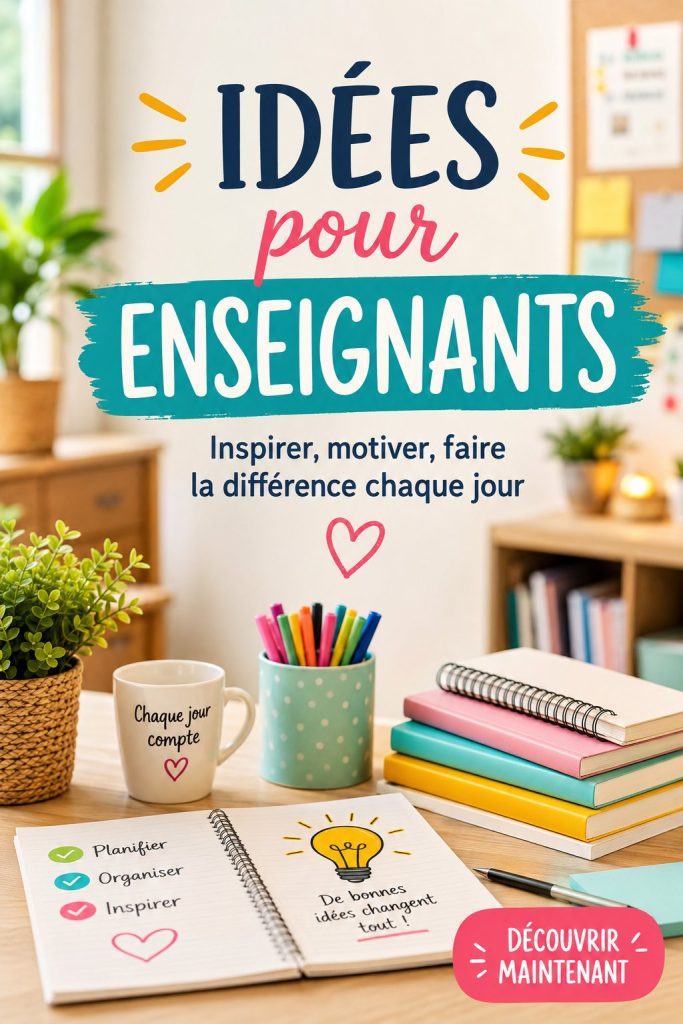 Une classe bien organisée avec des élèves attentifs et des outils d'apprentissage disposés de manière structurée.