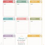 Une personne utilisant un planner harmonisé pour organiser sa maison avec des notes et des couleurs.