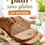 Recette de pain au sarrasin sans gluten, idéal pour les lunchbox.