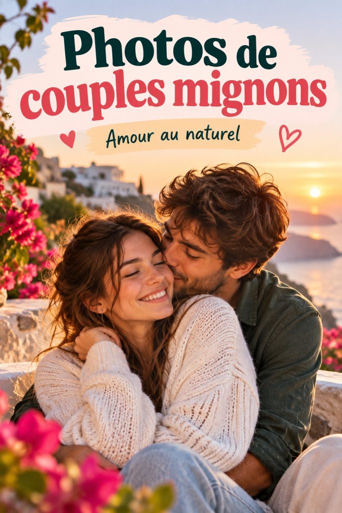 Photo d'un couple souriant dans un parc, capturant leur complicité