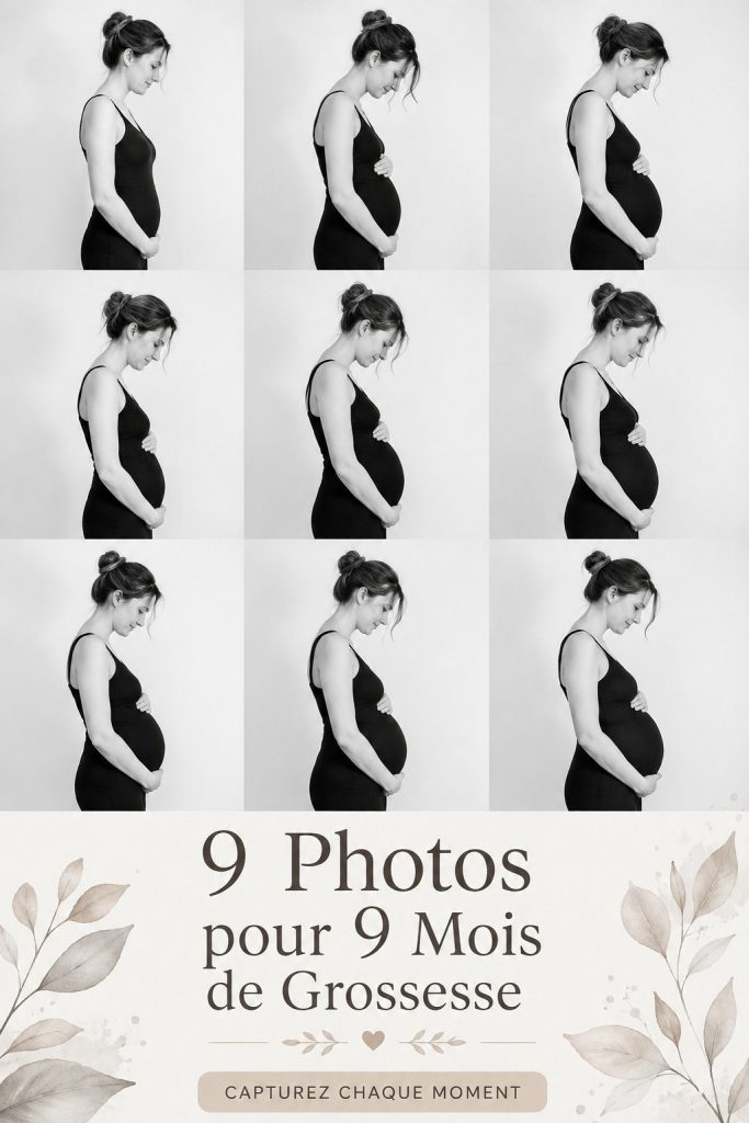 Futures mamans prenant des photos de leur grossesse en extérieur