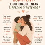 Un parent et un enfant se souriant, illustrant le positif des échanges verbaux.