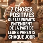Un parent et son enfant s'échangeant des mots d'encouragement dans un cadre chaleureux.