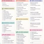 Planificateur de naissance avec des illustrations douces sur un fond pastel