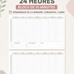 Capture d'écran d'un planificateur de temps étudiant gratuit