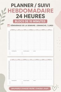 Capture d'écran d'un planificateur de temps étudiant gratuit