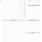 Un planner d'études ouvert avec des notes organisées et des encadrés colorés