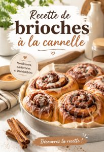 Brioches à la cannelle moelleuses sur une assiette, entourées de cannelle en poudre et de sucre juste saupoudré.