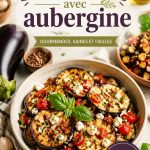 Plat savoureux à base d'aubergines grillées, accompagné d'épices.