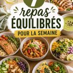 Une lunchbox colorée avec des repas équilibrés pour enfants.
