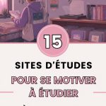 Un étudiant motivé utilisant un ordinateur pour ses révisions en ligne.