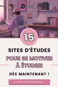 Un étudiant motivé utilisant un ordinateur pour ses révisions en ligne.