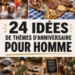 Thèmes créatifs pour un anniversaire masculin