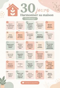 Famille réalisant un défi déco à la maison, décor moderne et chaleureux