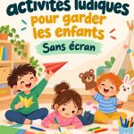 Une activité de bricolage amusante pendant un baby-sitting.