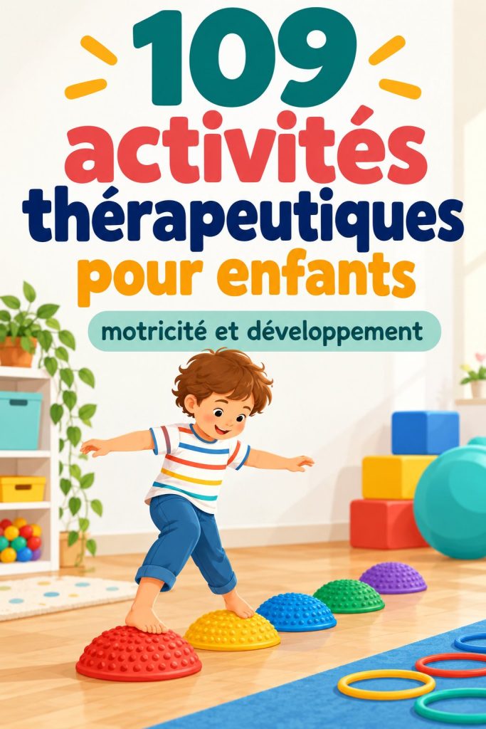 Enfant s'amusant avec des activités manuelles pour améliorer sa motricité fine.