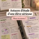 Un étudiant concentré sur ses études avec des notes et un ordinateur portable
