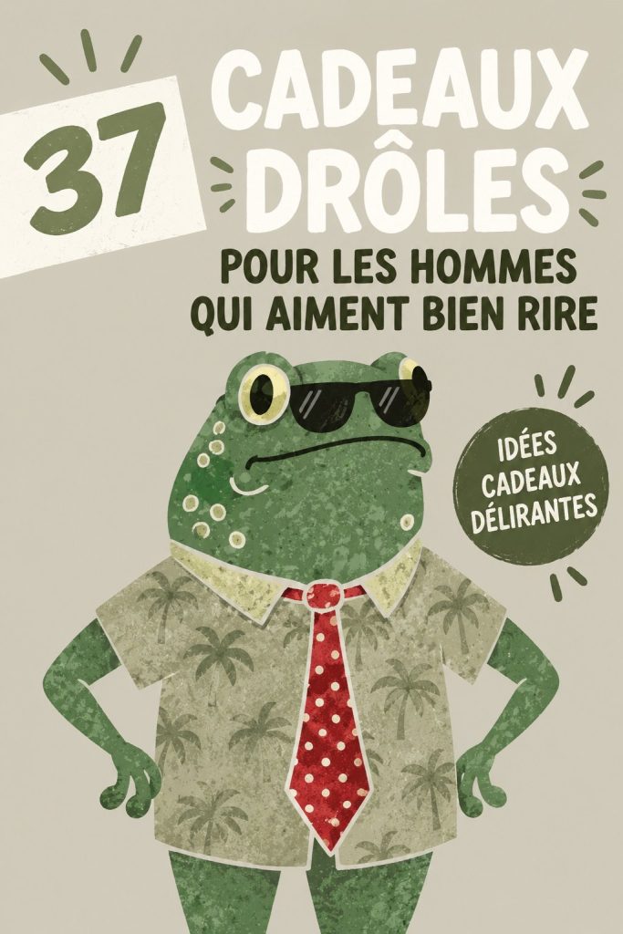 Cadeau humoristique pour homme, conçu pour faire rire
