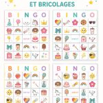 Cartes de bingo personnalisées pour un anniversaire