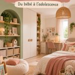 Chambre d'enfant adaptative au design moderne