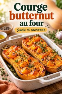 Un plat de courge butternut rôtie, idéal pour les lunchboxes enfants.