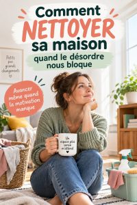 Vue d'une maison lumineuse et bien organisée, sans désordre, évoquant un sentiment de sérénité.