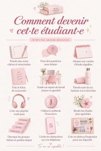 Un élève concentré en classe, prenant des notes avec attention.