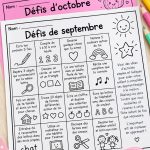 Enfant s'amusant à réaliser un devoir créatif avec des couleurs et du papier.