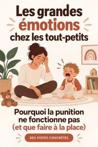 Parent et enfant discutent des émotions intenses de manière bienveillante.