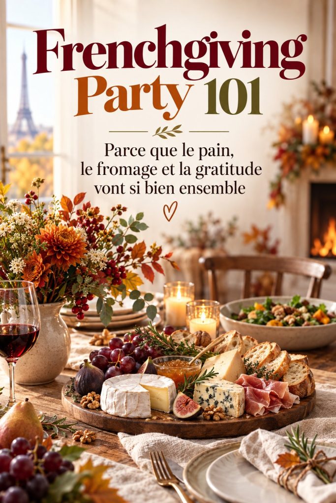 Une table festive décorée pour une fête familiale avec de la nourriture appétissante