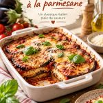 Gratin d'aubergines à la parmesane doré et savoureux