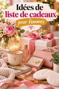 Sélection de cadeaux uniques pour femmes, mode et beauté