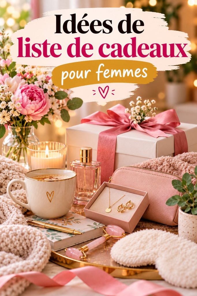 Sélection de cadeaux uniques pour femmes, mode et beauté